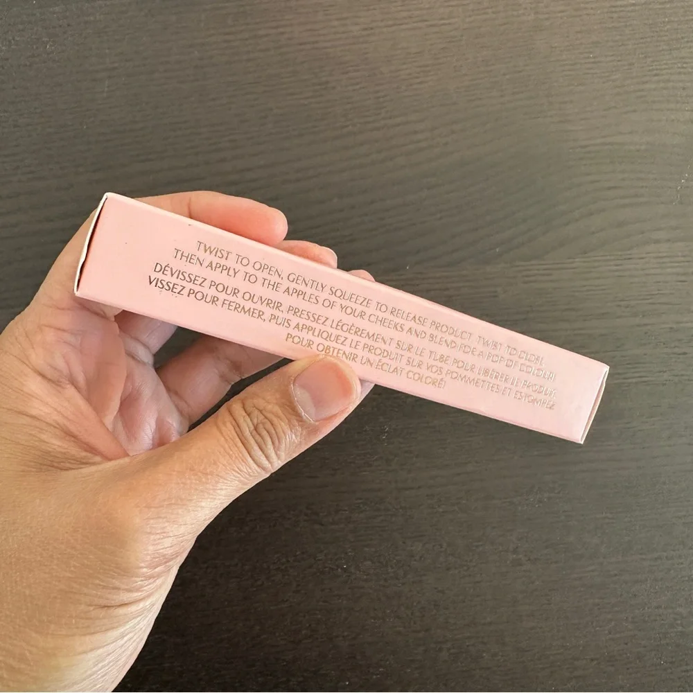 NWT Charlotte Tilbury Matte Beauty Blush Wand - Pillow Talk sz 12mL